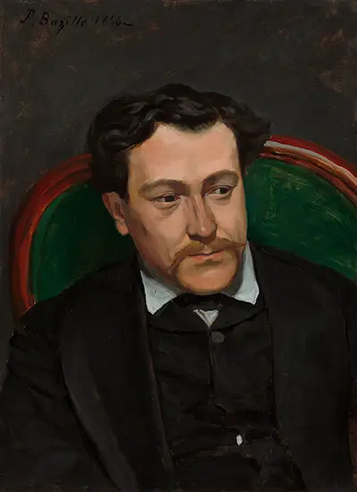 Portrait of Édouard Blau Frederic Bazille